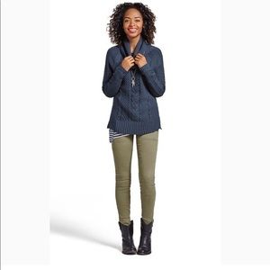 CAbi Cable Cowl Sweater